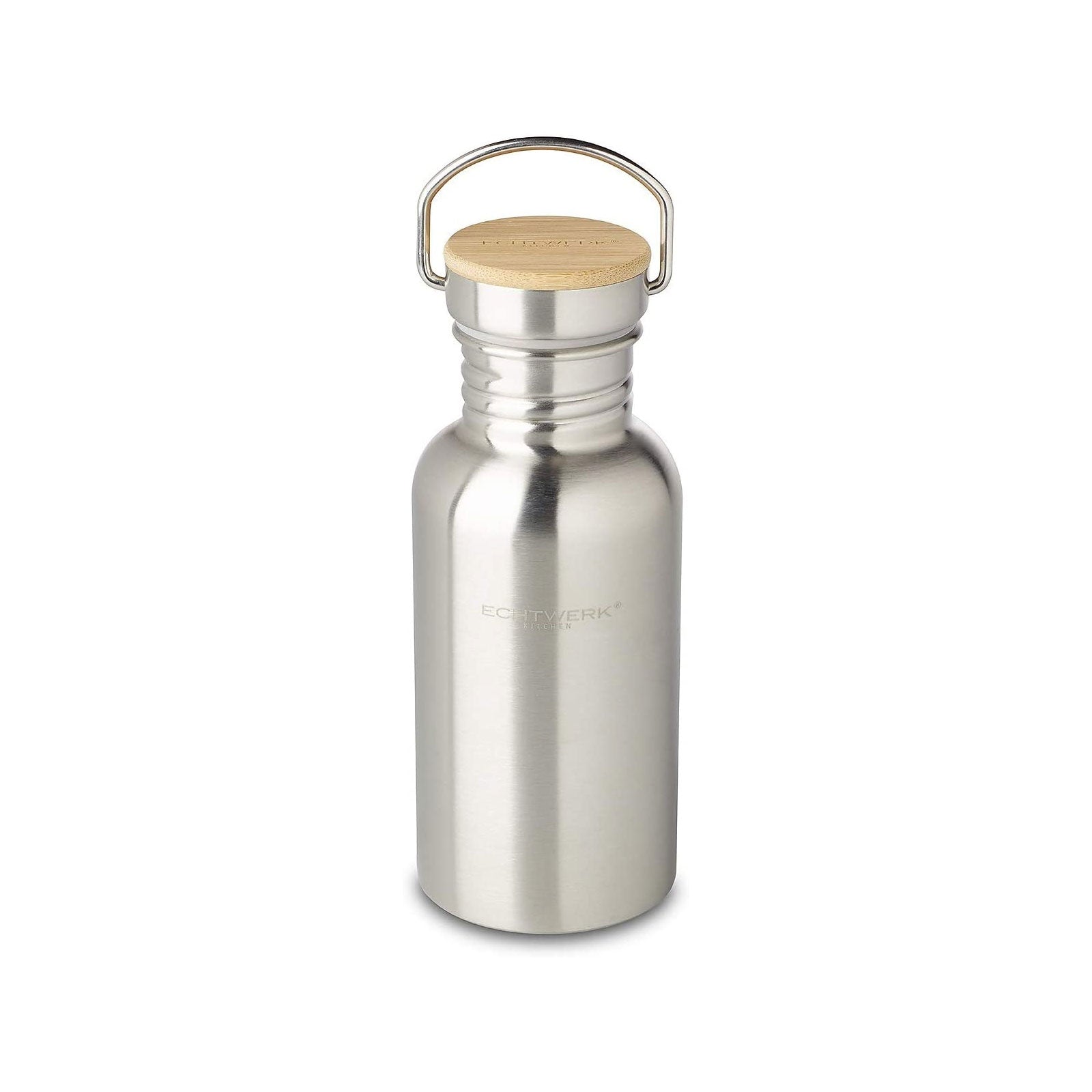 echtwerk-wine-dining-trinkflasche-edelstahl-750-ml-bambus image 1