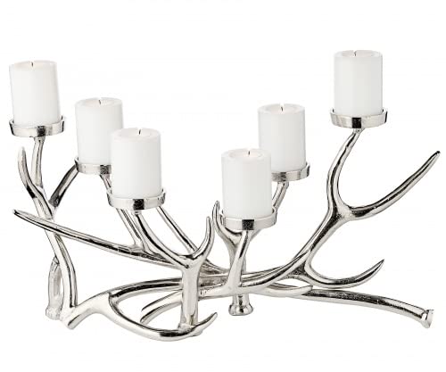 edzard-james-kerzenhalter-geweih-50-cm-vernickelt image 6