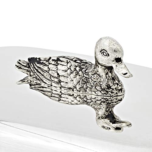 edzard-madrid-butterdose-ente-versilbert-18-cm-messer image 6