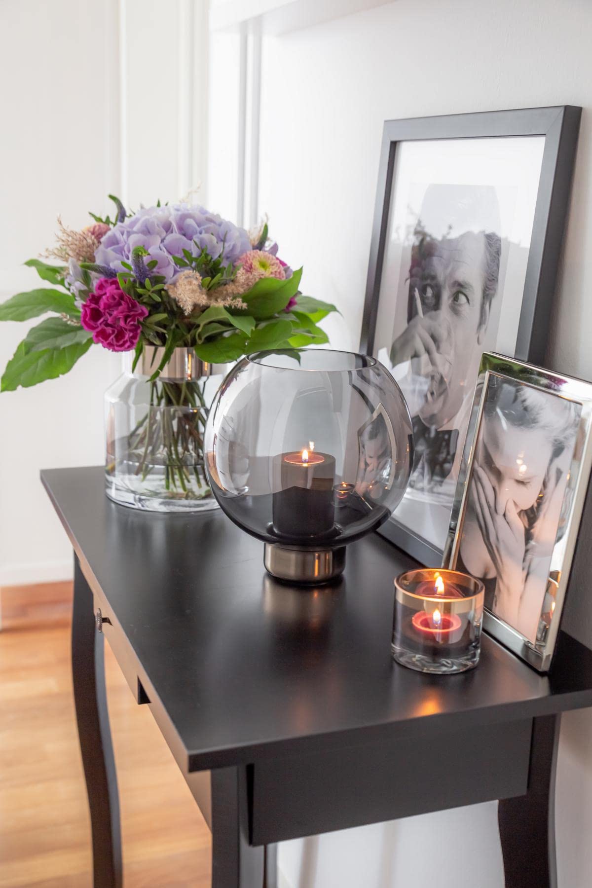edzard-molly-jack-windlicht-21-cm-rauchglas-platinrand image 5