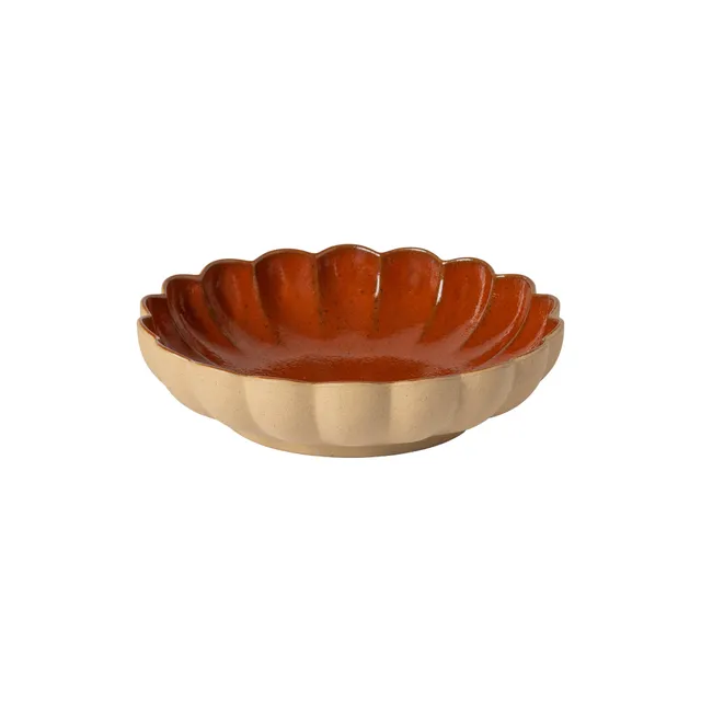 costa-nova-marrakesh-suppenteller-pasta-cannelle-orange-steingut image 1