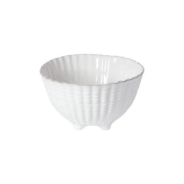 costa-nova-aparte-muschelschale-mit-fu-steingut-wei image 1