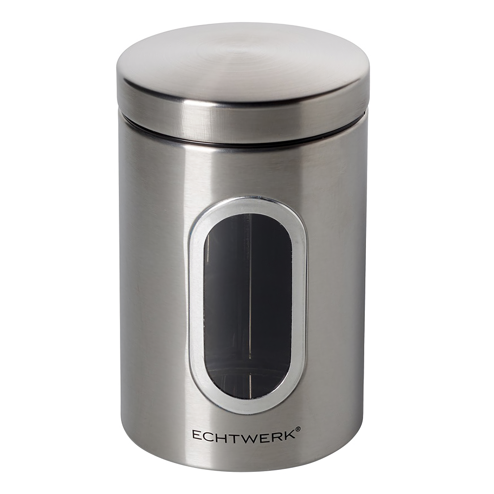 echtwerk-aufbewahrung-retro-single-vorratsdose-silber-luftdicht image 1