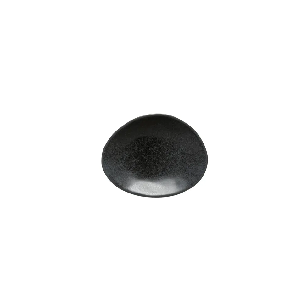 costa-nova-livia-servierplatte-oval-schwarz-matt-steingut image 1
