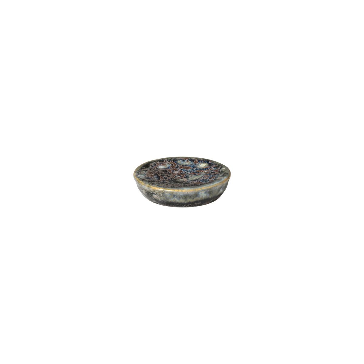 costa-nova-roda-teller-klein-iris-schwarz-steingut image 1