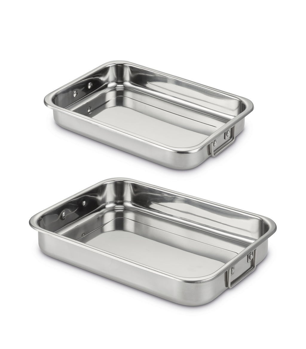 beka-specialty-cookware-ofenschale-edelstahl-2er-set-39-5-cm image 1