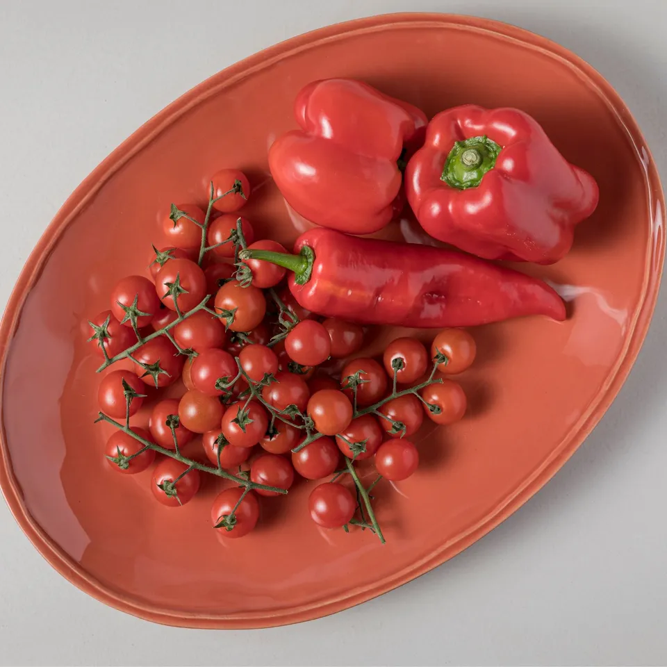 costa-nova-fontana-servierplatte-oval-paprika-orange image 1