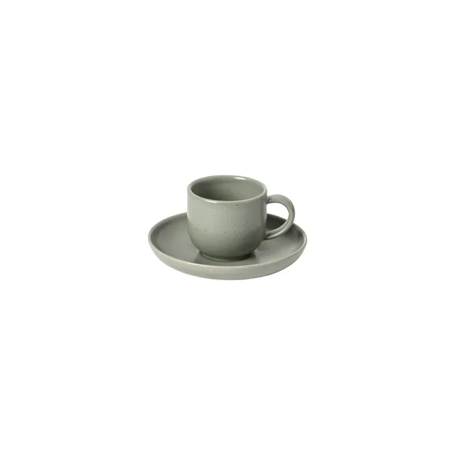 costa-nova-pacifica-espressotasse-mit-teller-artischocke-gr-n image 1