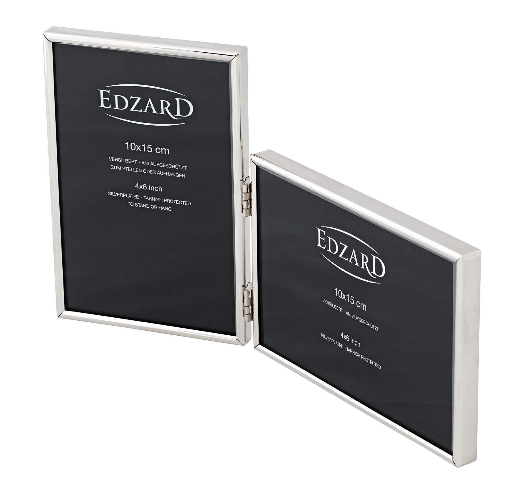 edzard-pavia-otto-doppel-fotorahmen-2x-10x15-versilbert image 4