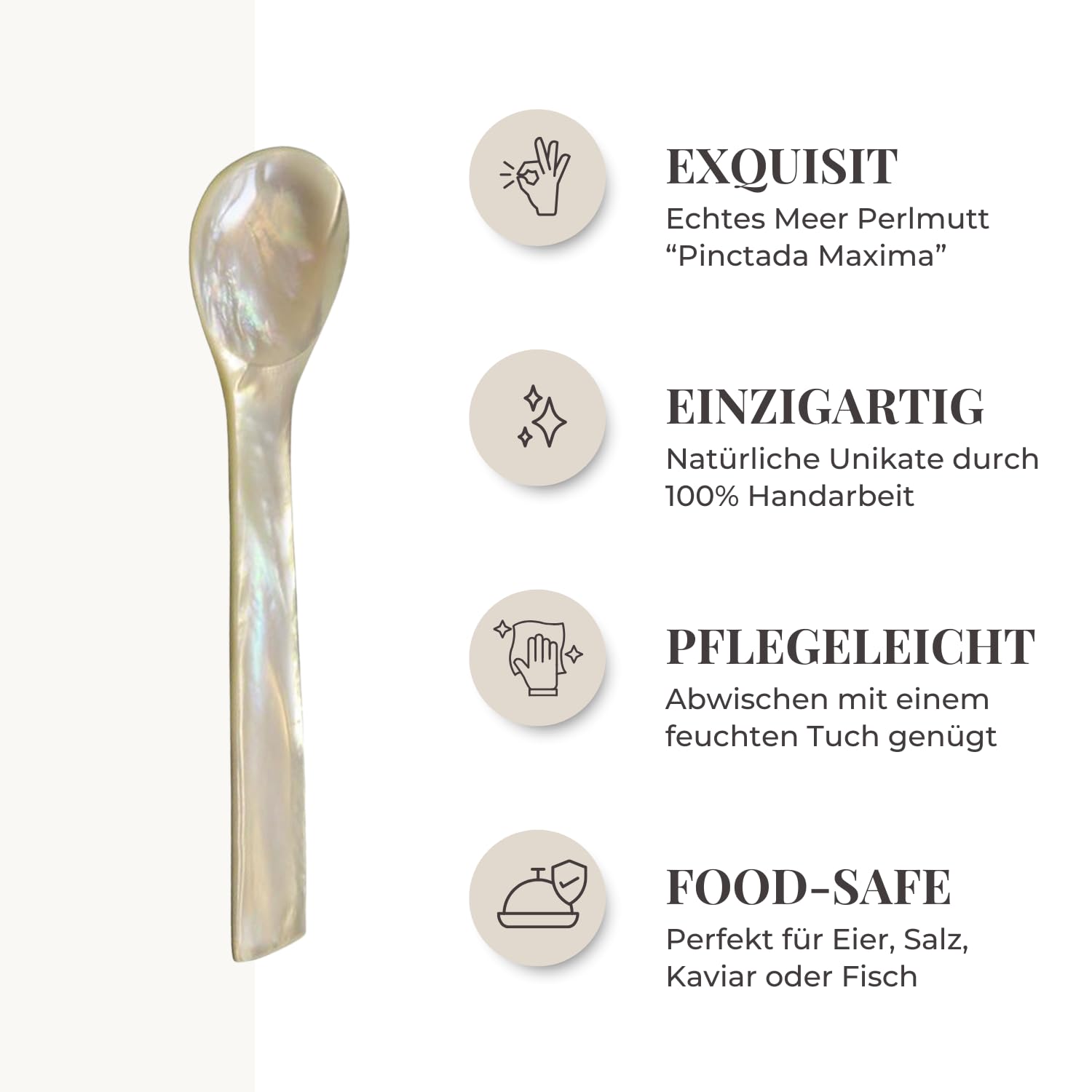 edzard-classo-eierl-ffel-4er-set-perlmutt-11-cm-eckig image 7