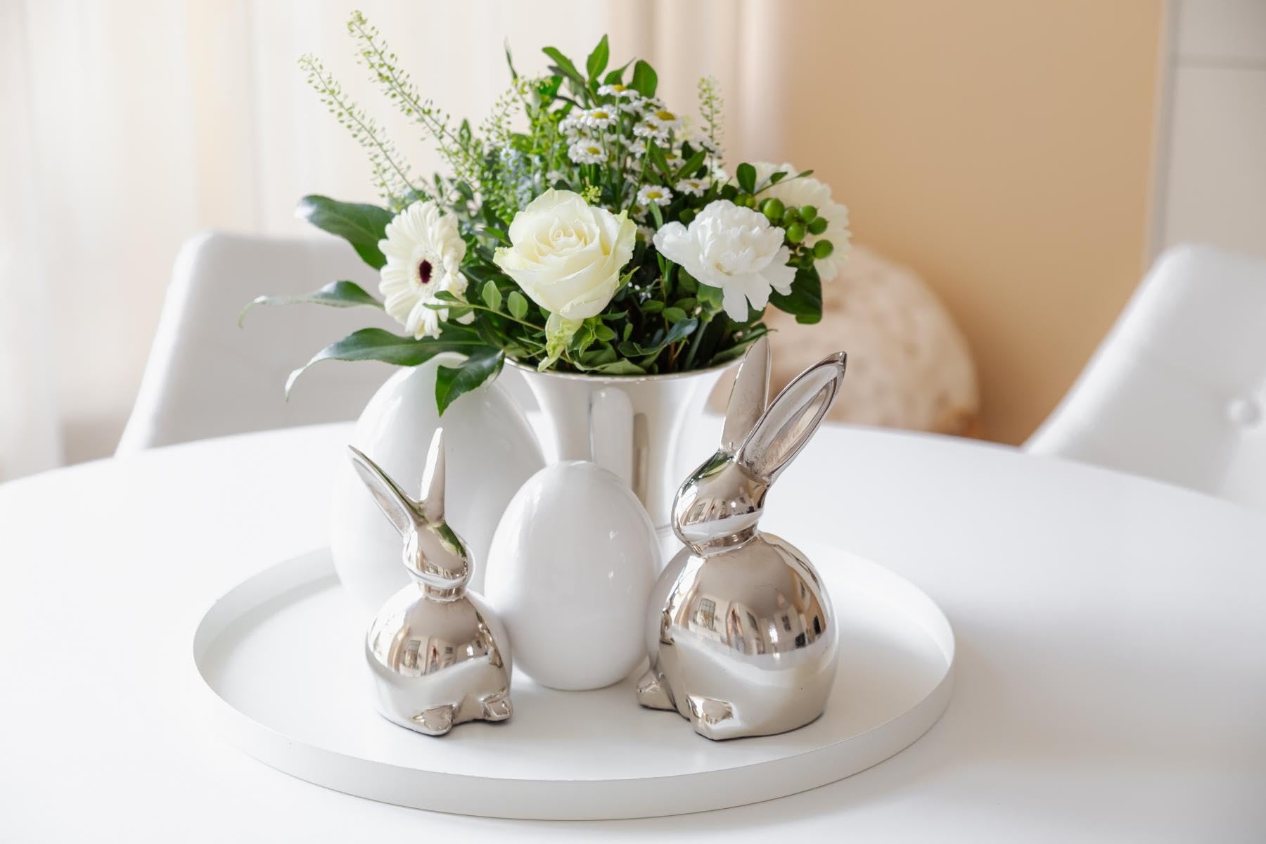 edzard-louis-hase-dekofigur-alu-silber-13-cm-osterdeko image 3