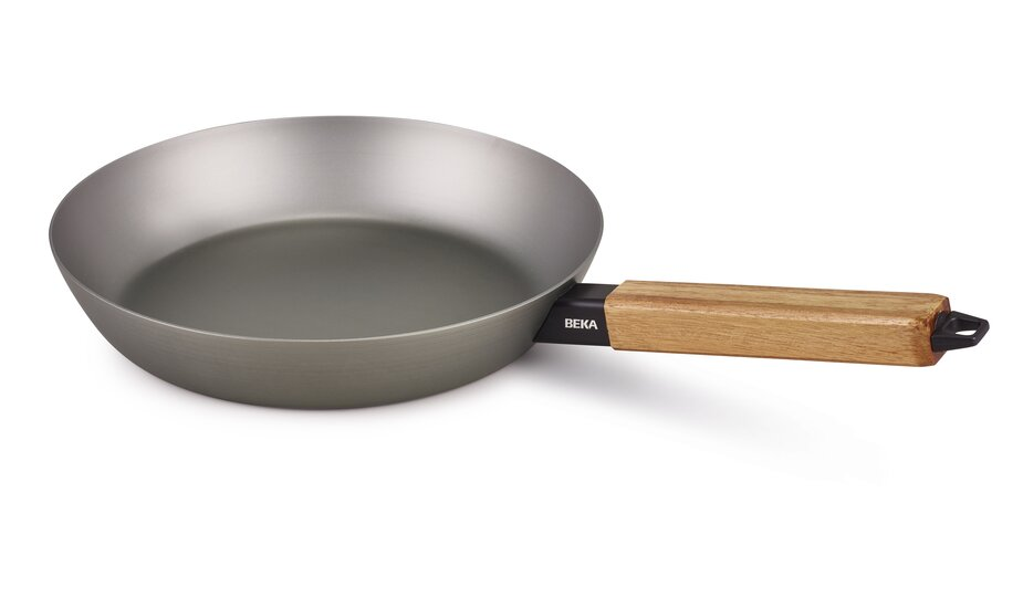 beka-nomad-bratpfanne-eisen-28-cm-grau-einbrennbar image 1