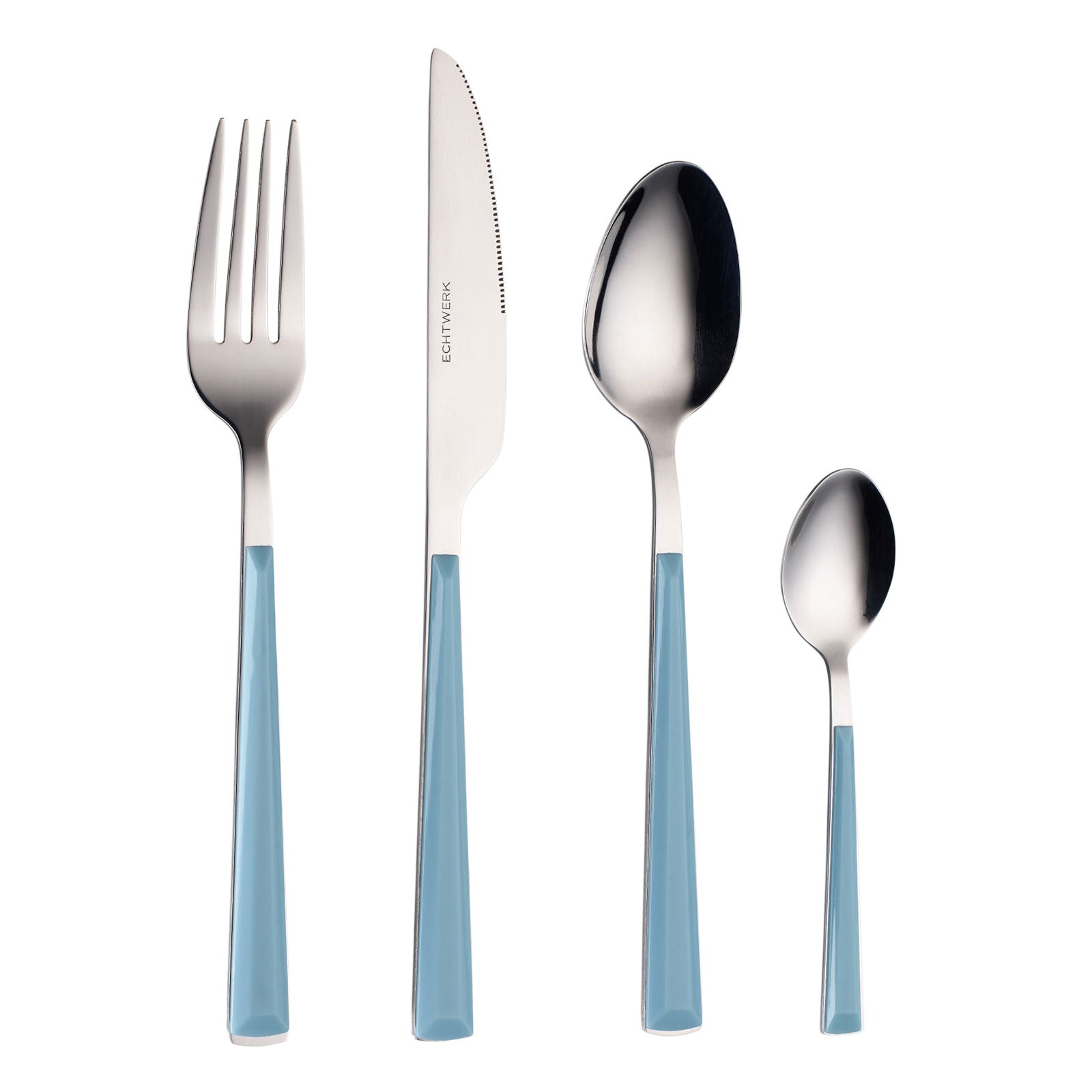 echtwerk-basic-besteck-set-24-tlg-schwarz-kunststoffgriff image 5