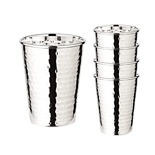 edzard-mido-silberbecher-4er-set-10-cm-geh-mmert-versilbert image 8