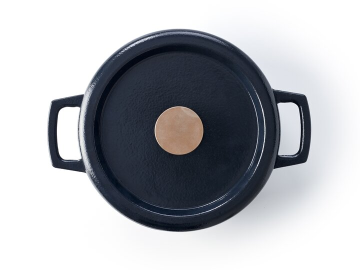 beka-nori-schmortopf-26-cm-schwarz-gusseisen image 2