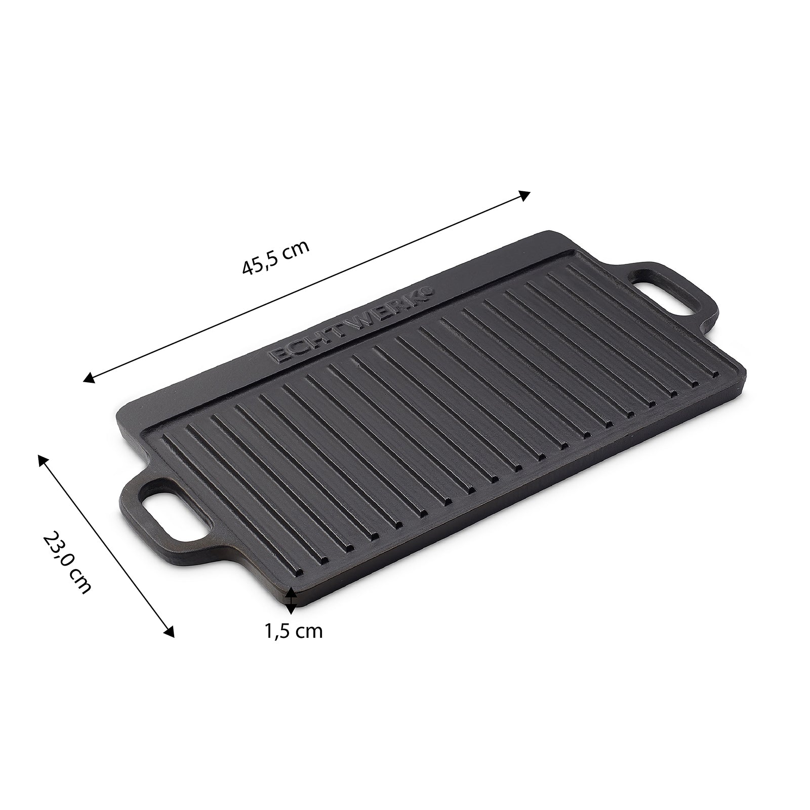 echtwerk-bbq-kochen-grillplatte-gusseisen-emaille-big-2-griffe image 7