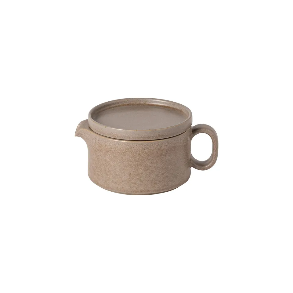 costa-nova-redonda-teekanne-oak-braun-mit-infusor-matt image 1