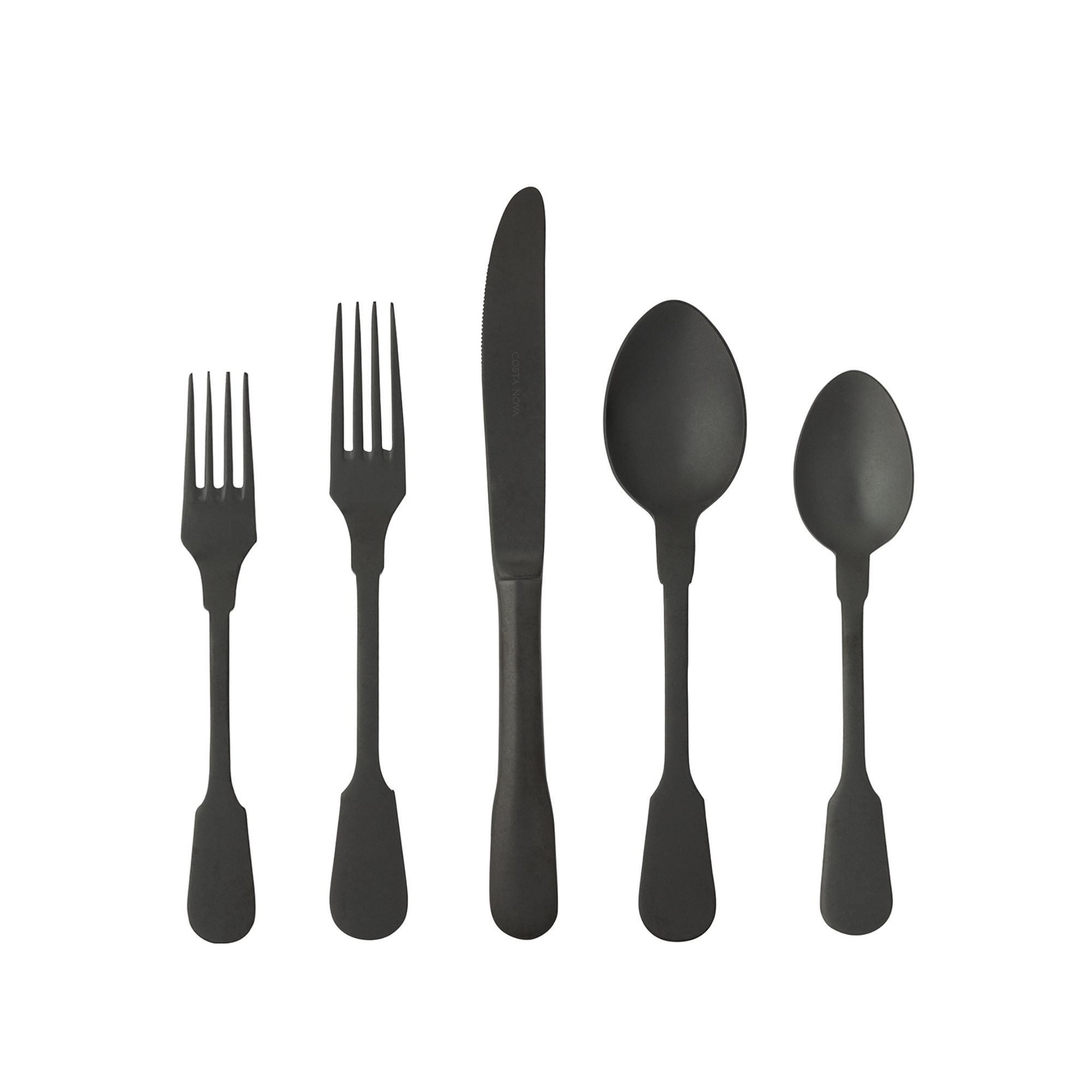 costa-nova-saga-c20411-blk-besteck-5-teilig-schwarz-edelstahl image 1