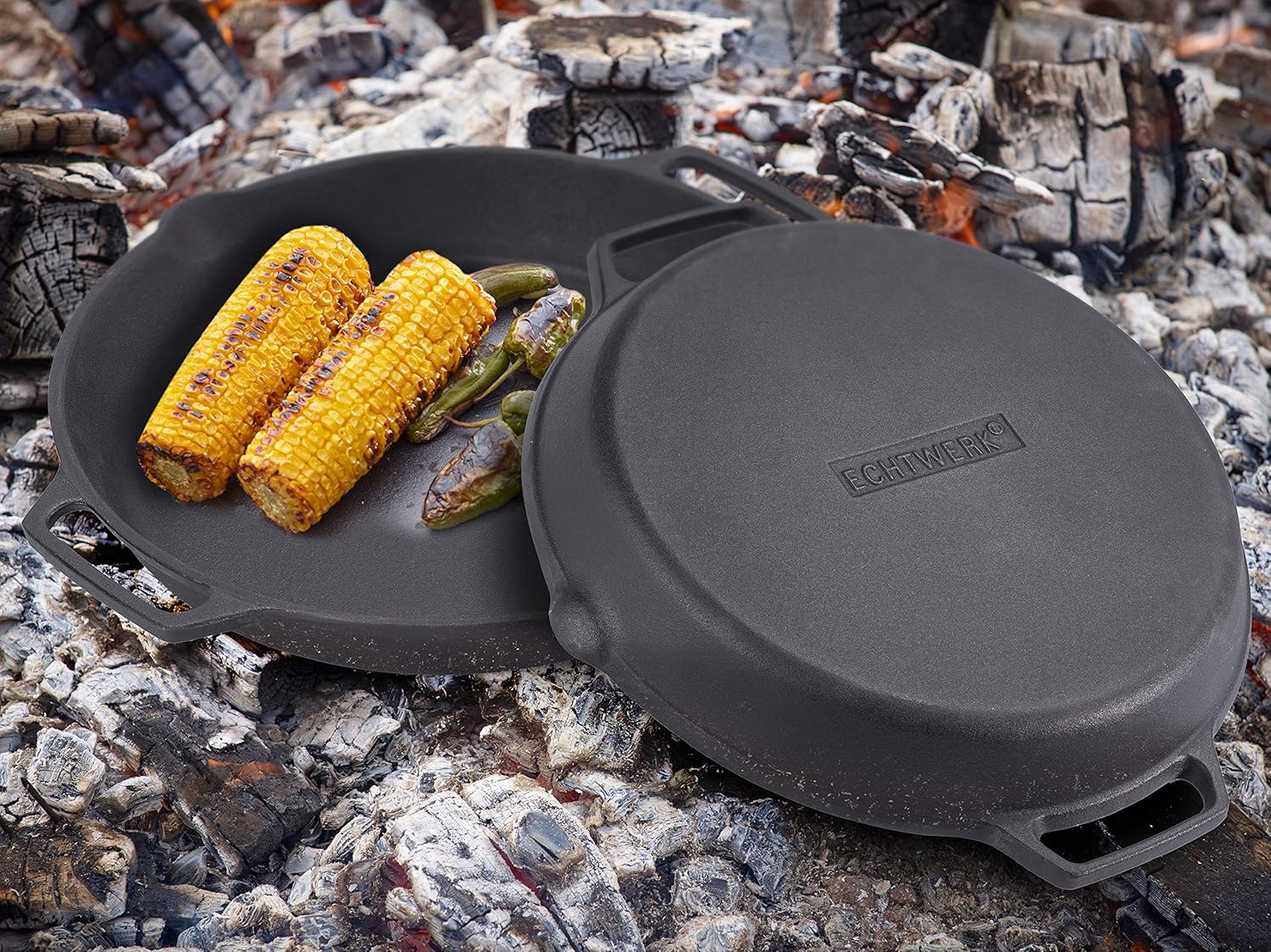 echtwerk-bbq-kochen-servierpfanne-gusseisen-35-cm-emailliert image 5