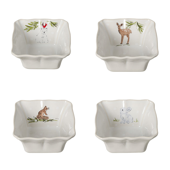 costa-nova-deer-friends-mini-auflaufform-wei-4er-set-steingut image 1