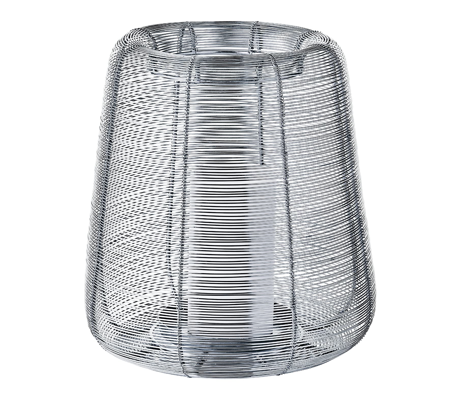 edzard-kurt-windlicht-edelstahl-gitter-h-29-cm-vernickelt image 2