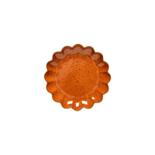 costa-nova-marrakesh-vorspeisenteller-orange-rund image 1