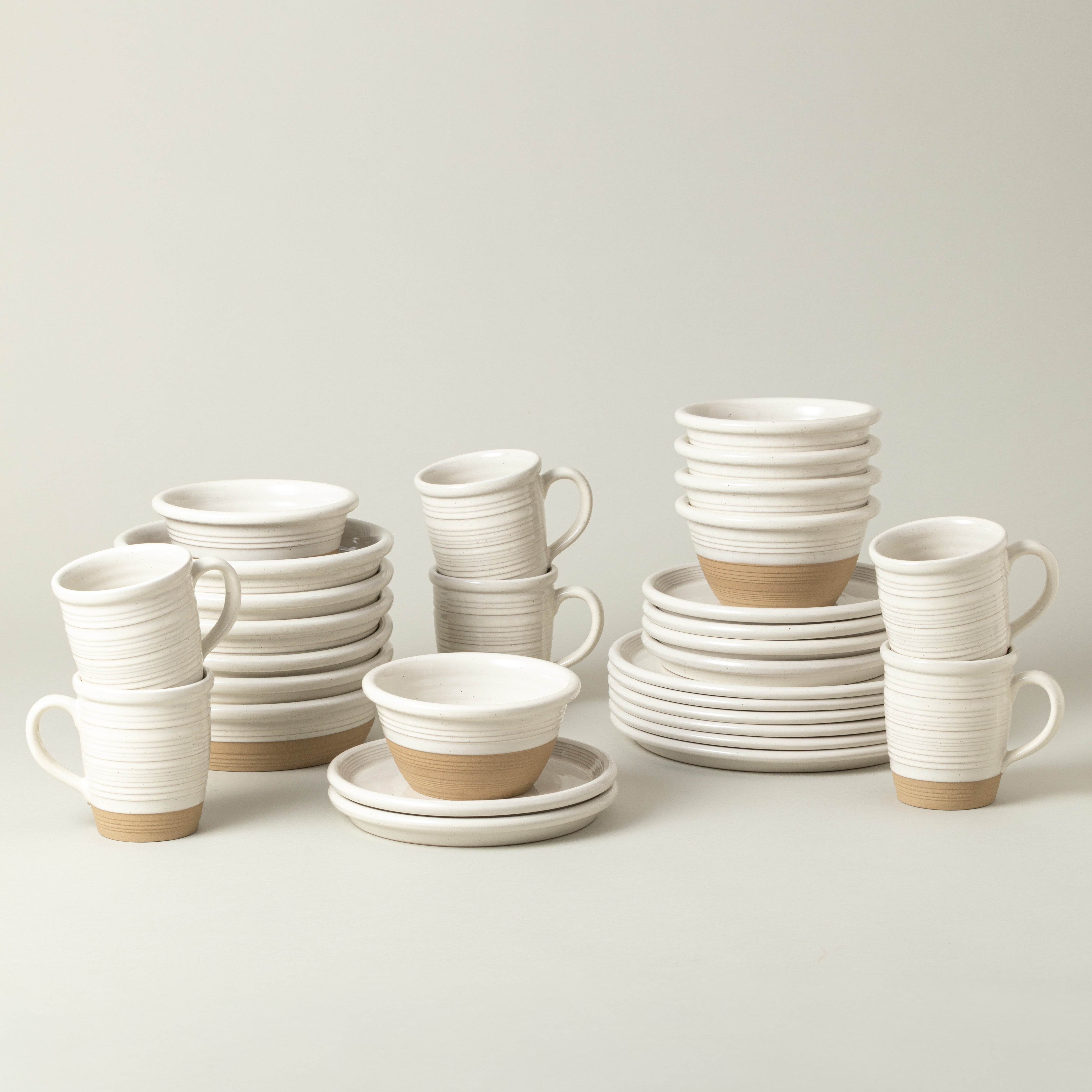 costa-nova-scotia-geschirrset-30tlg-vanilla-beige-mit-becher image 1
