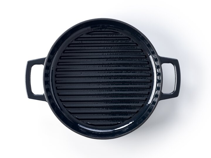 beka-nori-grillpfanne-28-cm-schwarz-gusseisen image 2