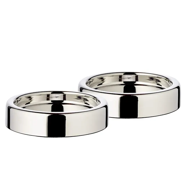 edzard-sanremo-kerzenhalter-2er-set-10-cm-vernickelt-stumpenkerzen image 1