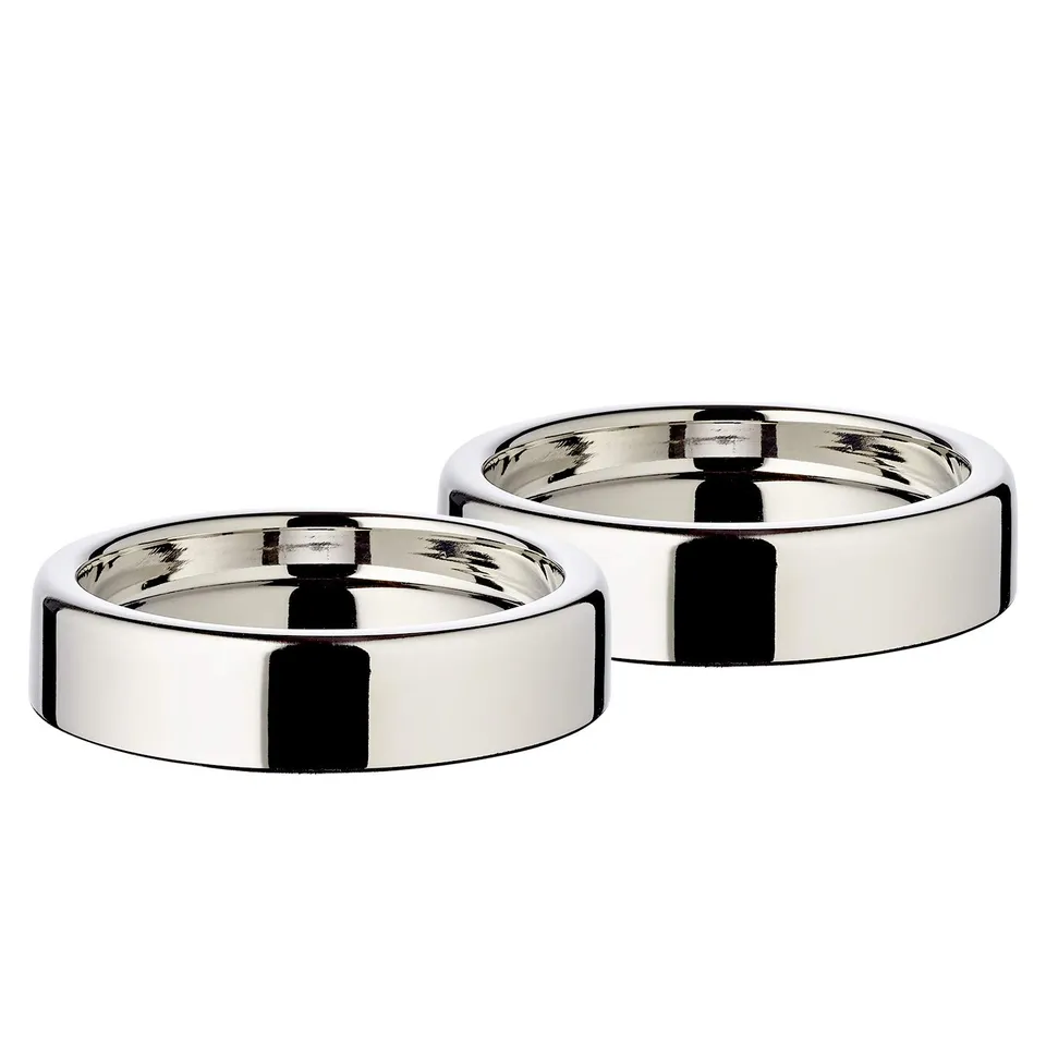 edzard-sanremo-kerzenhalter-2er-set-10-cm-vernickelt-stumpenkerzen image 1