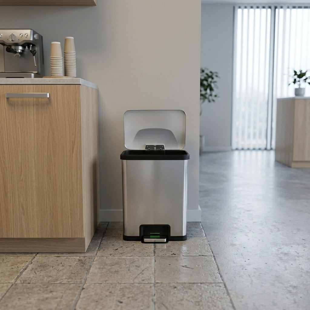 echtwerk-powerstep-38l-tretabfalleimer-inox-mit-pedal image 6