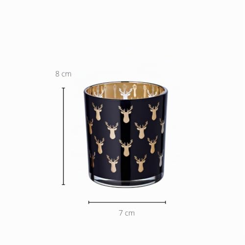 edzard-rosy-teelichtglas-2er-set-schwarz-gold-8-cm image 8