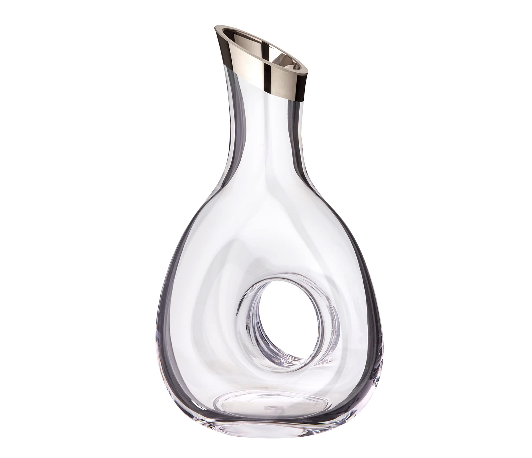 edzard-gordon-weinkaraffe-1-2l-kristallglas-mit-platinrand image 1