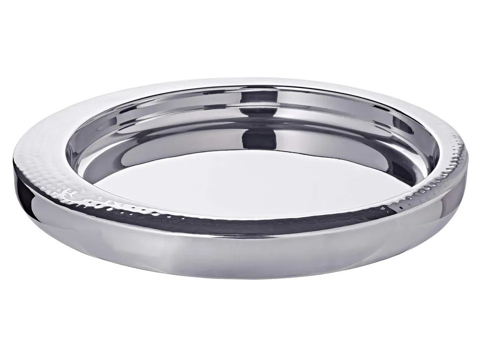 edzard-porto-alabama-serviertablett-rund-38-cm-edelstahl image 1