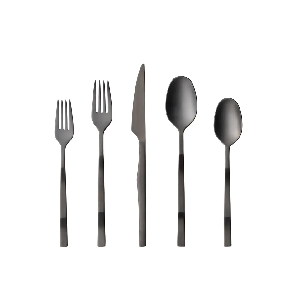 costa-nova-ramo-besteckset-5-tlg-schwarz-geb-rstet image 1