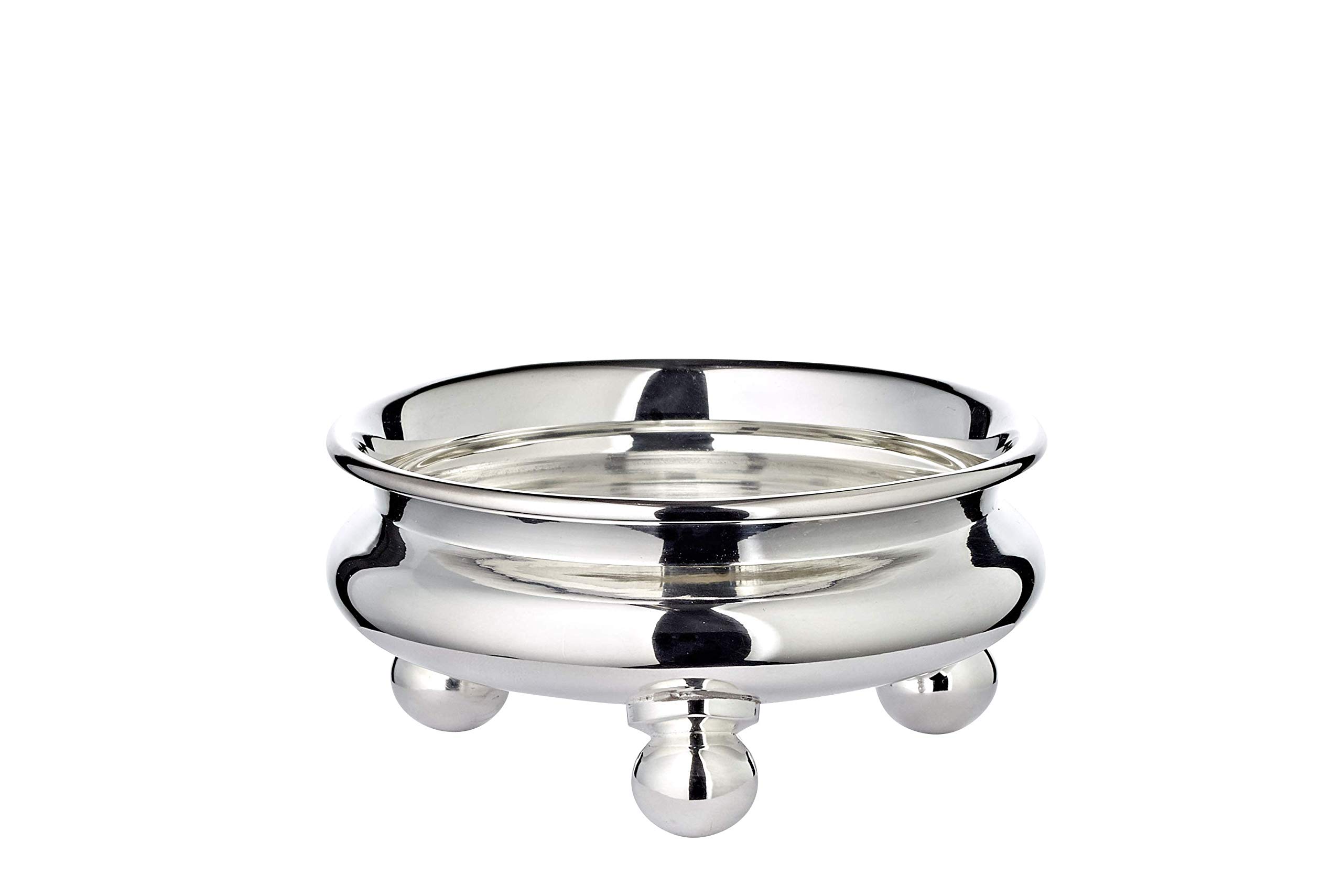 edzard-dallas-schale-santa-versilbert-mit-f-en-10-cm image 2