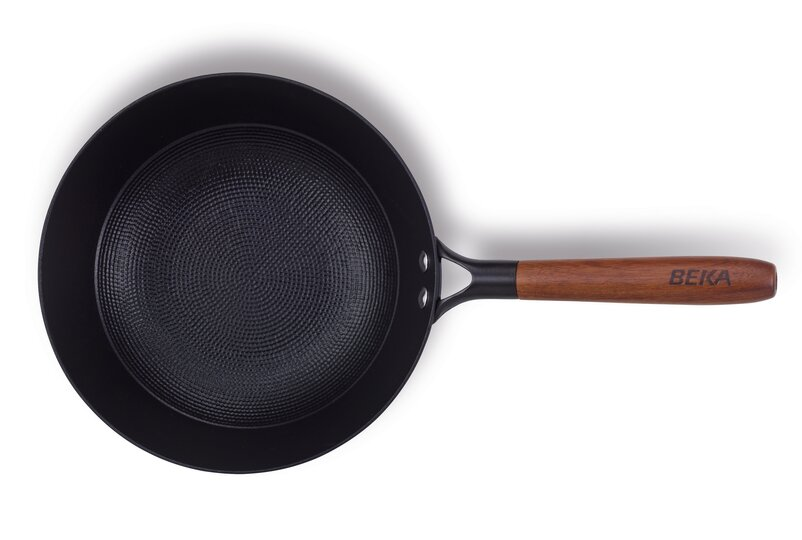 beka-mandala-wokpfanne-28-cm-schwarz-keramik-antihaft image 2