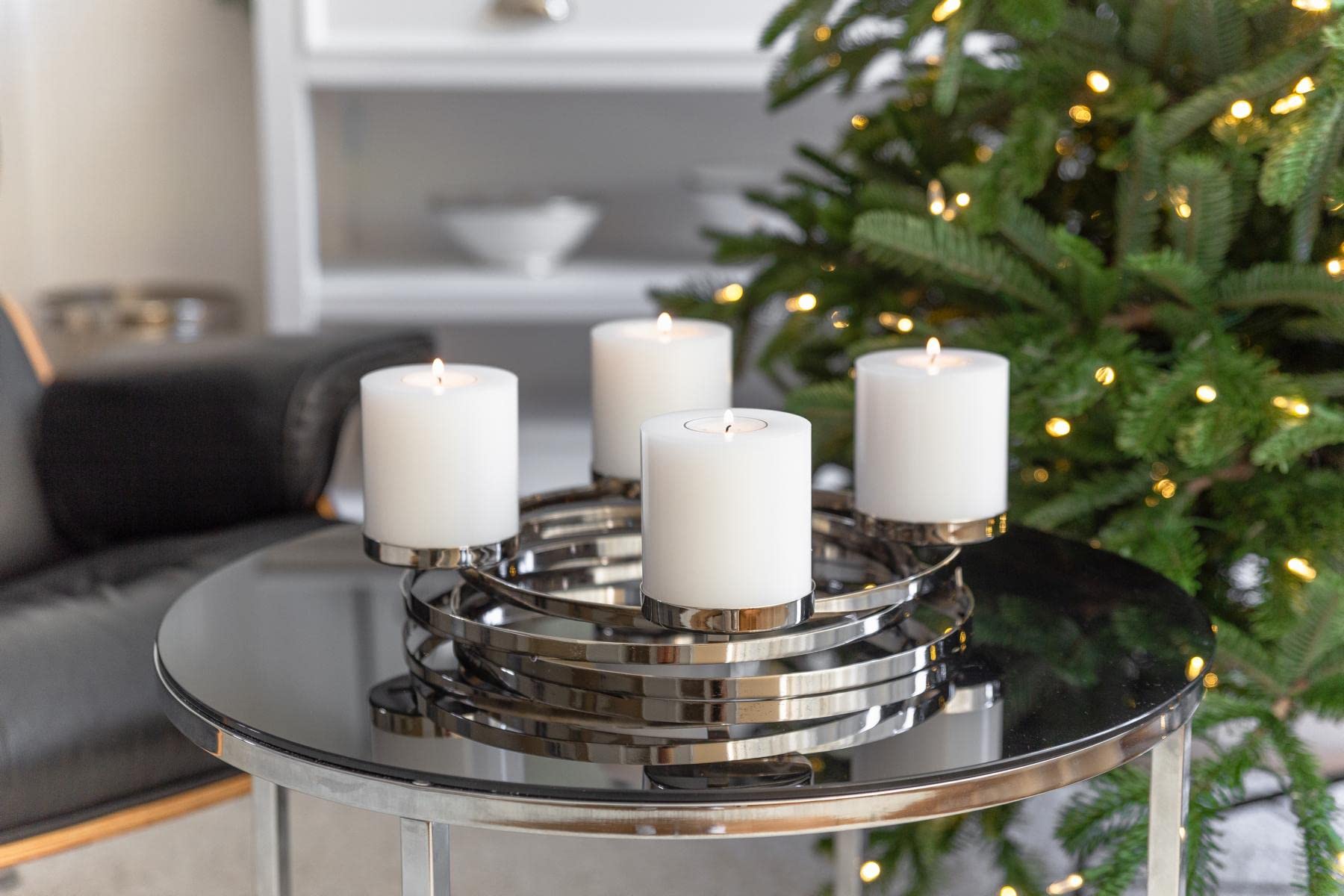 edzard-milano-adventskranz-annabel-34-cm-edelstahl image 6