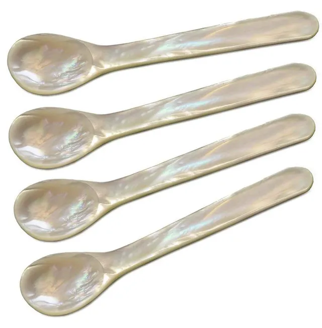 edzard-classo-eierl-ffel-4er-set-perlmutt-11-cm-kaviar image 1