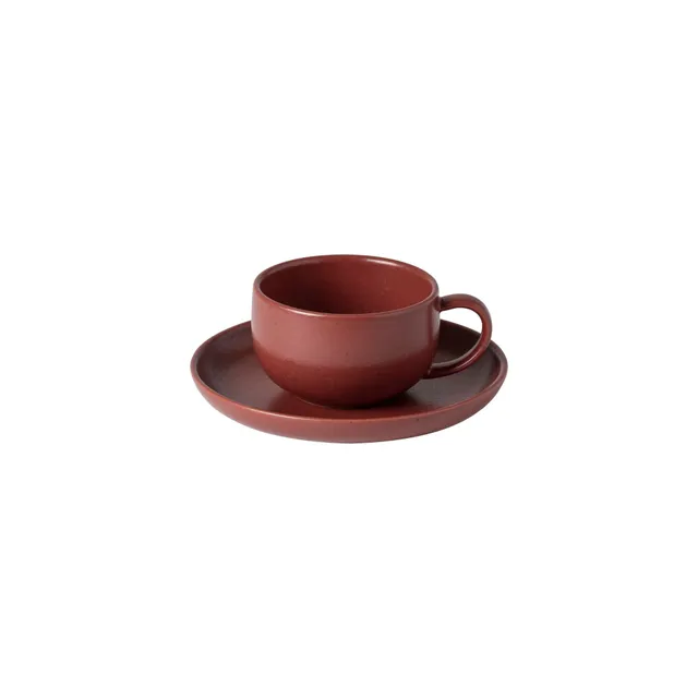 costa-nova-pacifica-teetasse-untertasse-cayenne-rot-steinzeug image 1