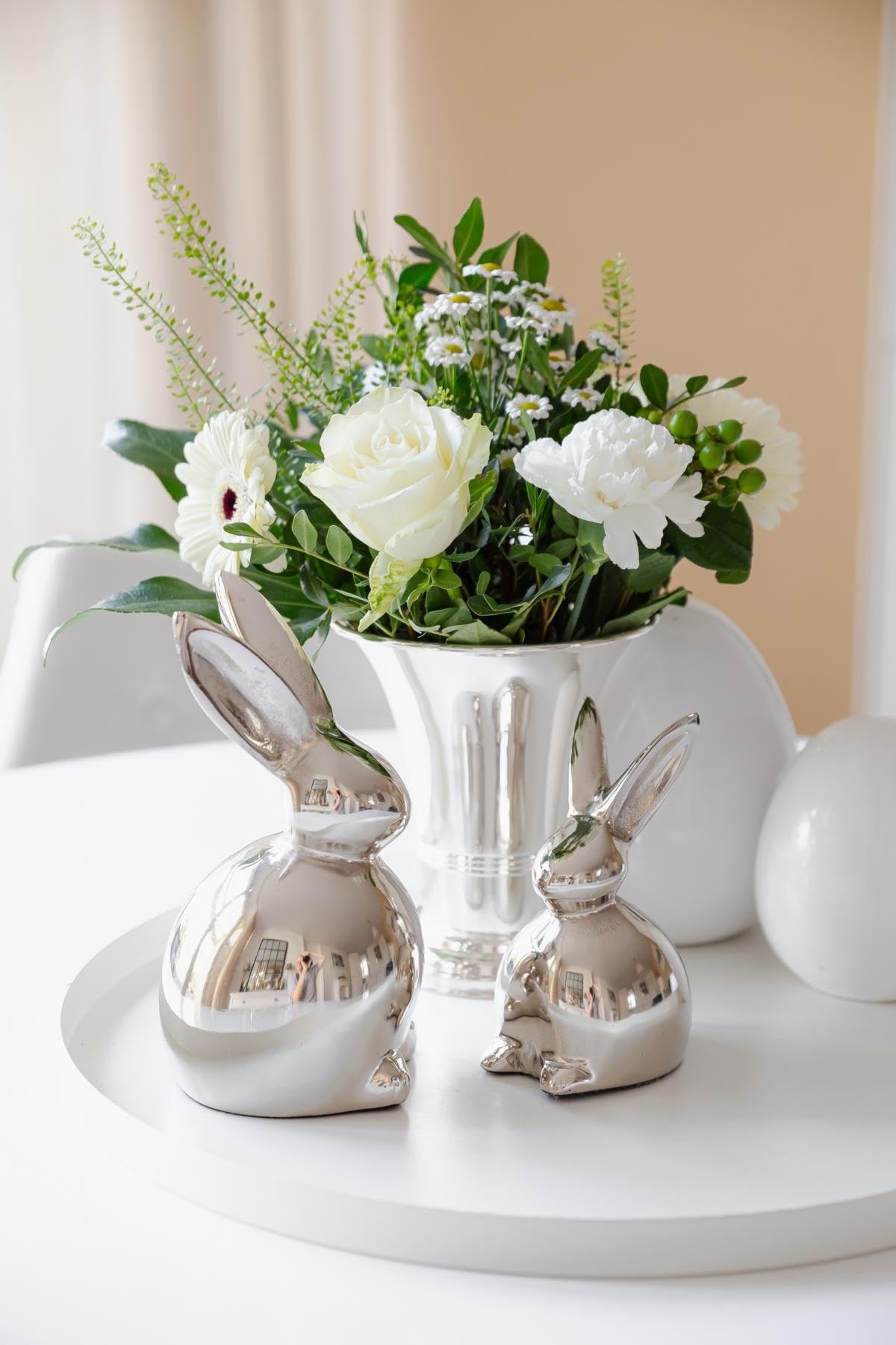 edzard-louis-hase-dekofigur-alu-silber-13-cm-osterdeko image 4