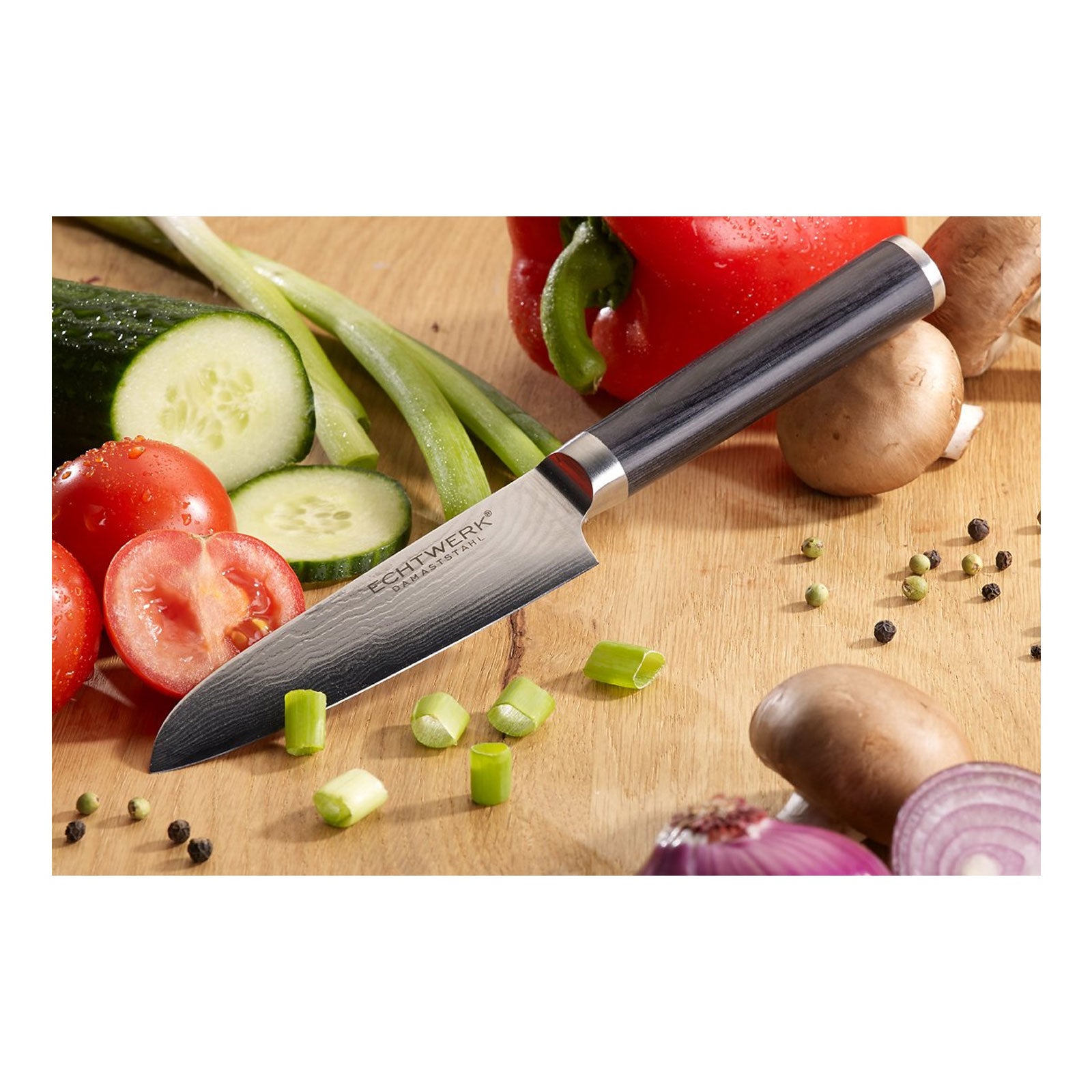 echtwerk-k-chenmesser-damast-santokumesser-13-cm-holzgriff image 3