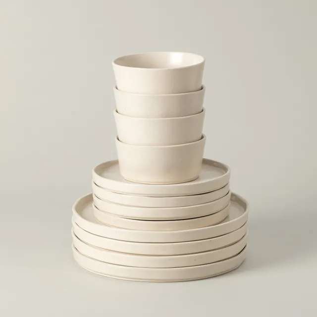 costa-nova-lagoa-tafelservice-12-teilig-pedra-beige-matt image 1