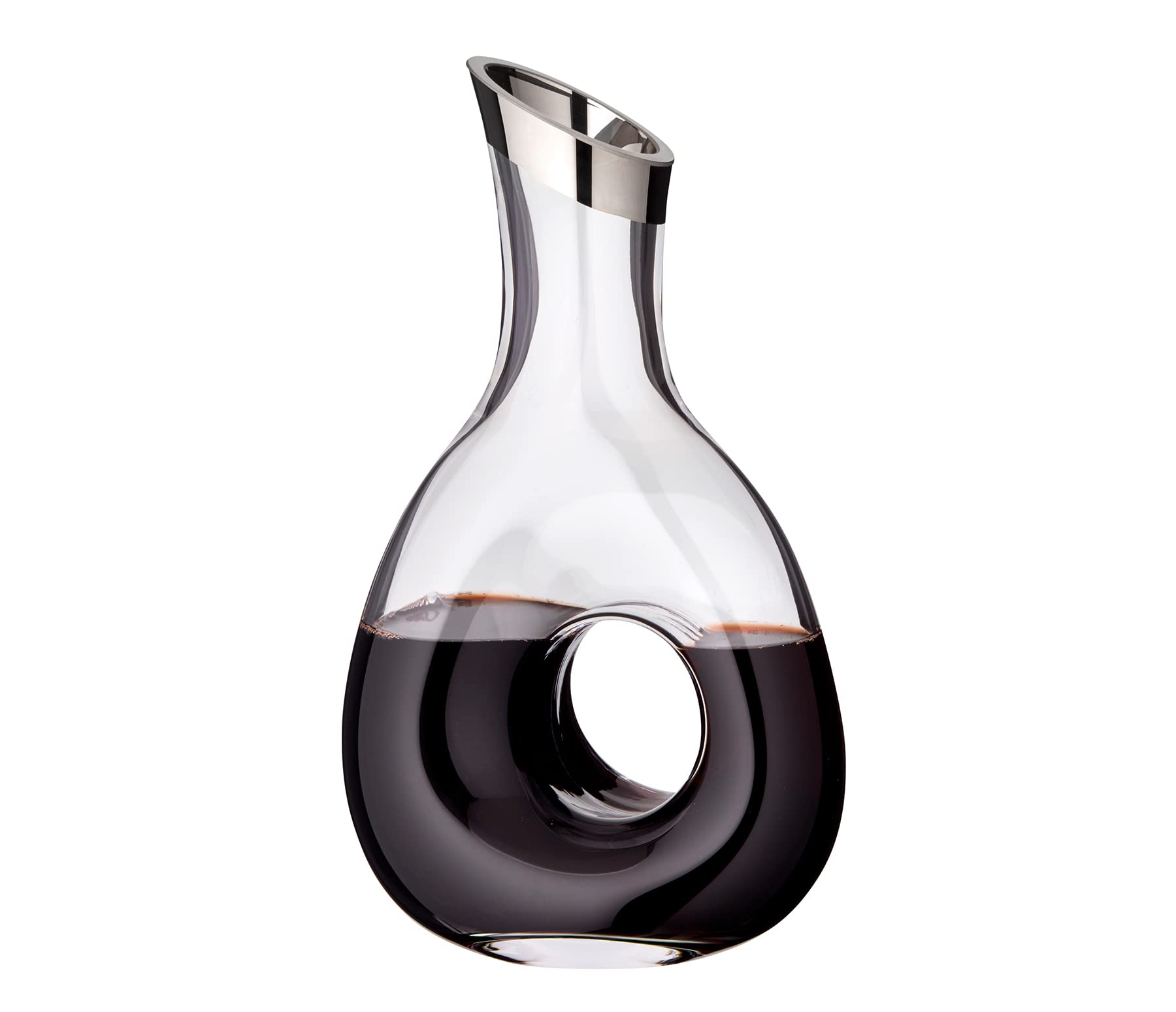 edzard-gordon-weinkaraffe-1-2l-kristallglas-mit-platinrand image 2