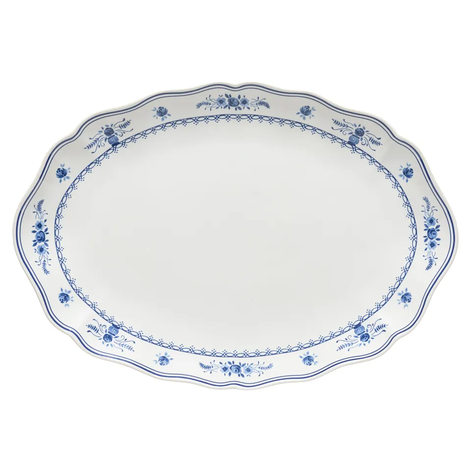 costa-nova-vila-ta401-wbl-servierplatte-oval-wei-blau image 1