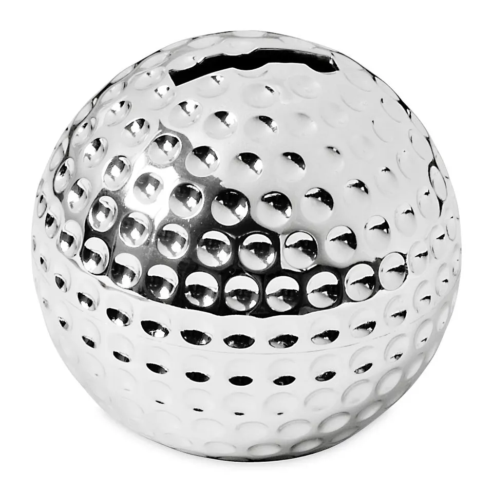 edzard-bert-spardose-golfball-8-cm-versilbert image 1