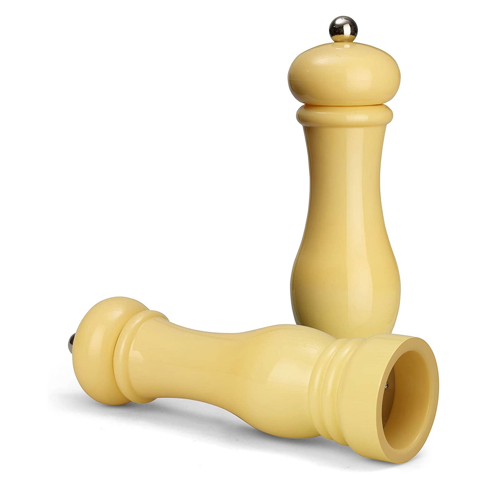 echtwerk-k-chenhelfer-salz-pfefferm-hlen-set-keramik-creme-2tlg image 2