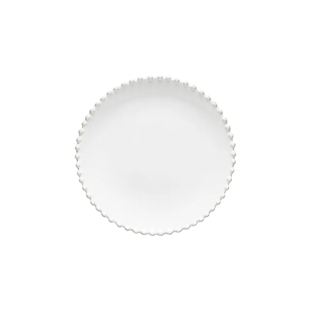 costa-nova-pearl-salatteller-wei-rund-steinzeug-dessertteller image 1