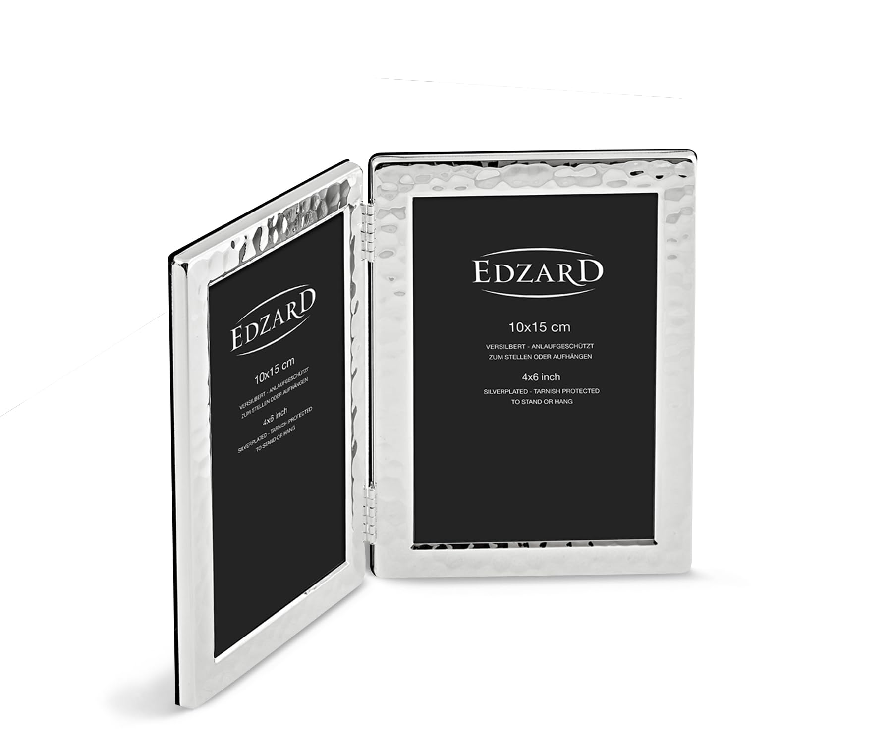 edzard-pavia-doppel-bilderrahmen-2x-10x15-versilbert-geh-mmert image 1
