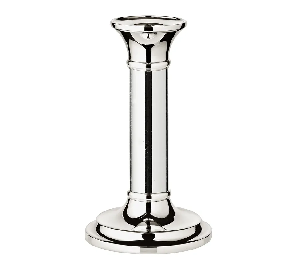 edzard-fiona-kerzenleuchter-15-cm-versilbert-stabkerzen image 1